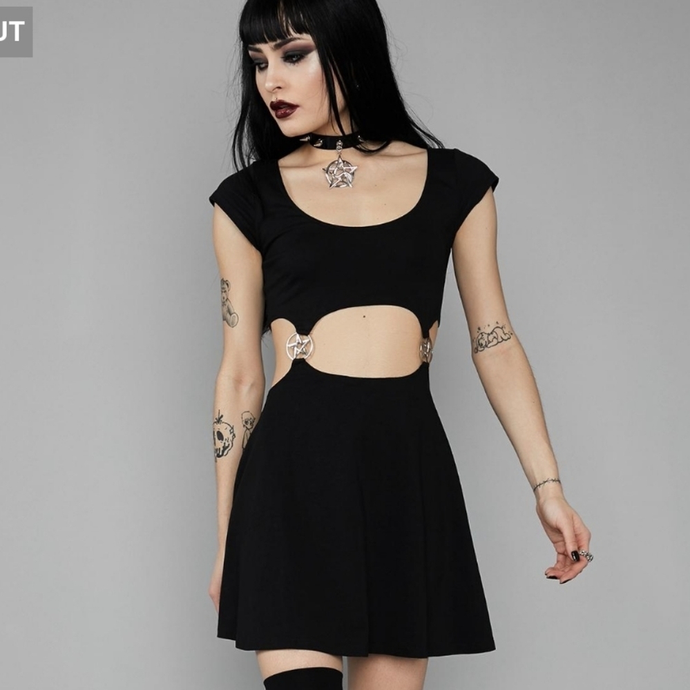 Spiritual realm skater dress